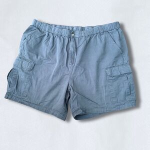 Men's Stylish Grey Cargo Shorts